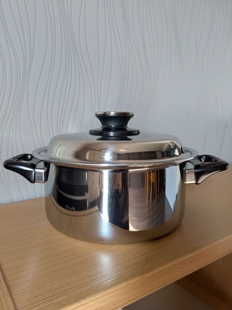 [ビタクラフト] New Magic Seal 両手鍋 シルバー