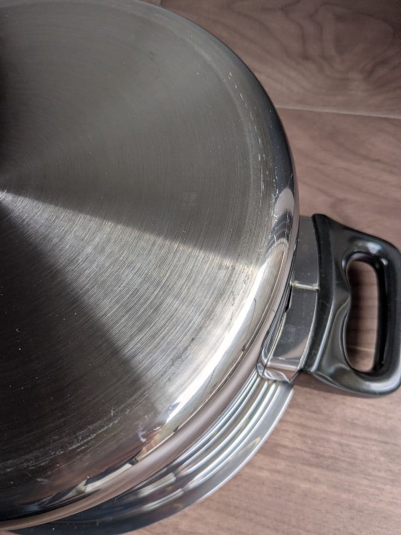 [ビタクラフト] New Magic Seal 両手鍋 シルバー