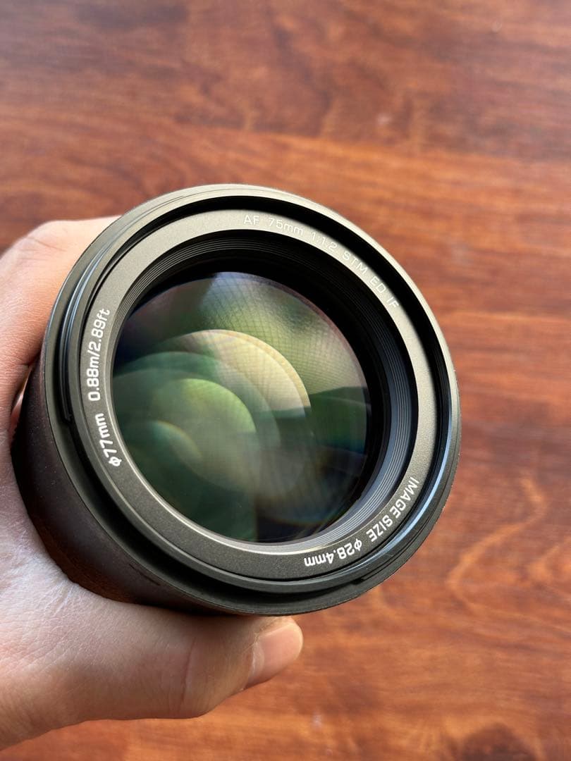VILTROX 75mm f1.2 XF 富士フィルム