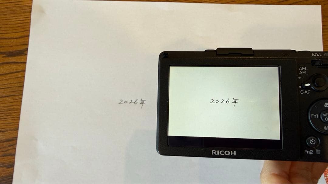 RICOH GR II｜シャッター回数少なめ｜箱/説明書あり｜動作良好 美品