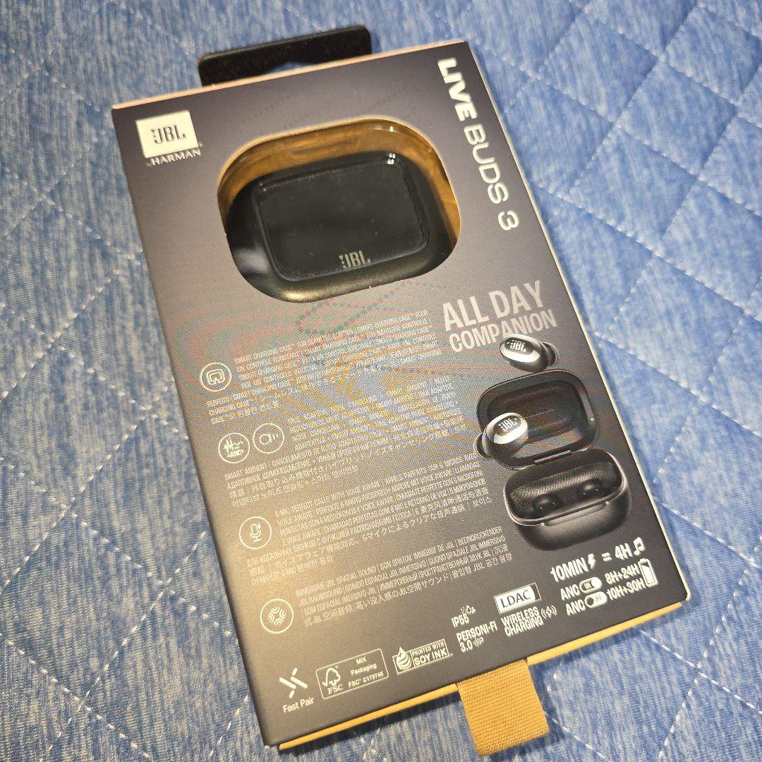 イヤホン JBL LIVE BUDS 3 ブラック