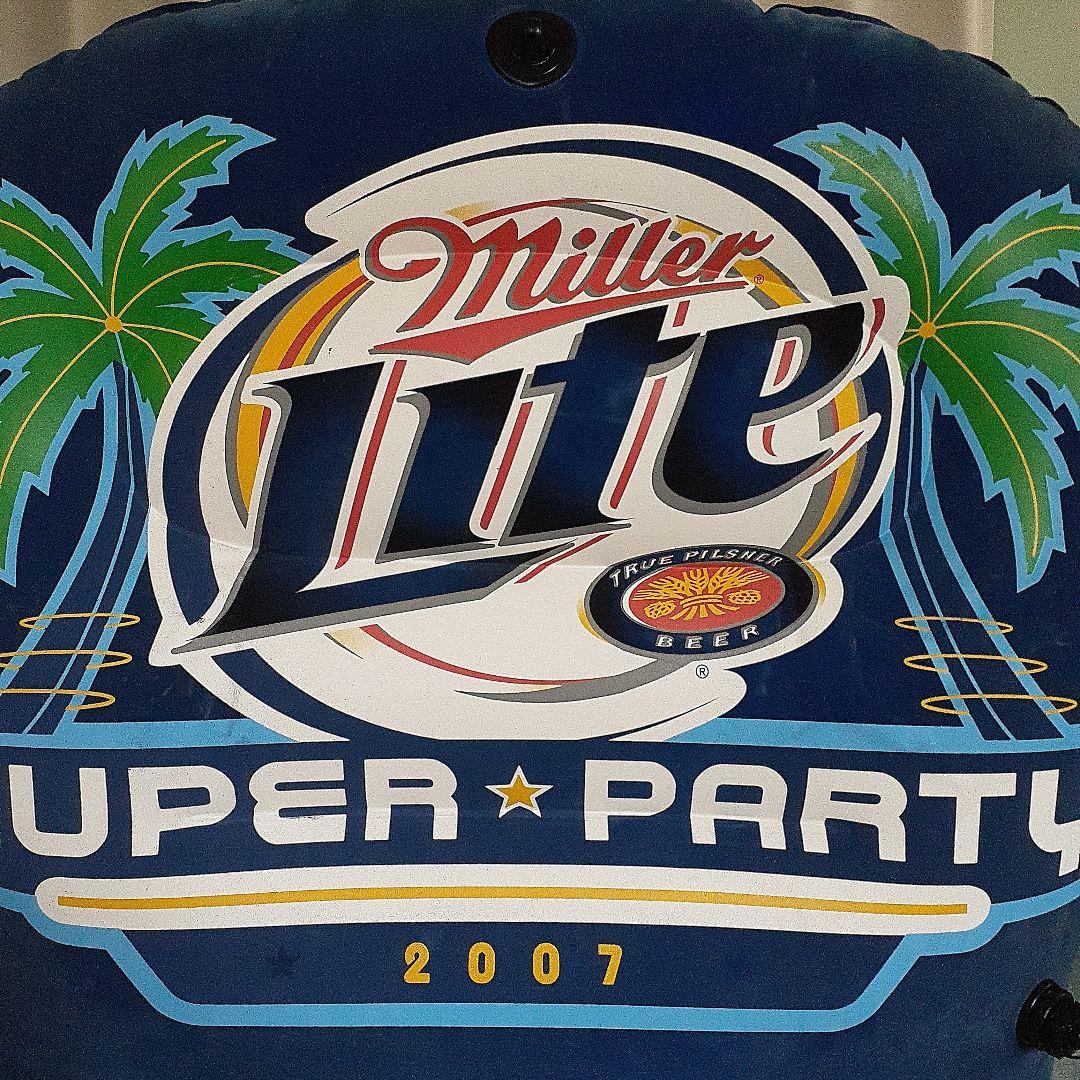 NFL ミラービール スーパーボール ソファ