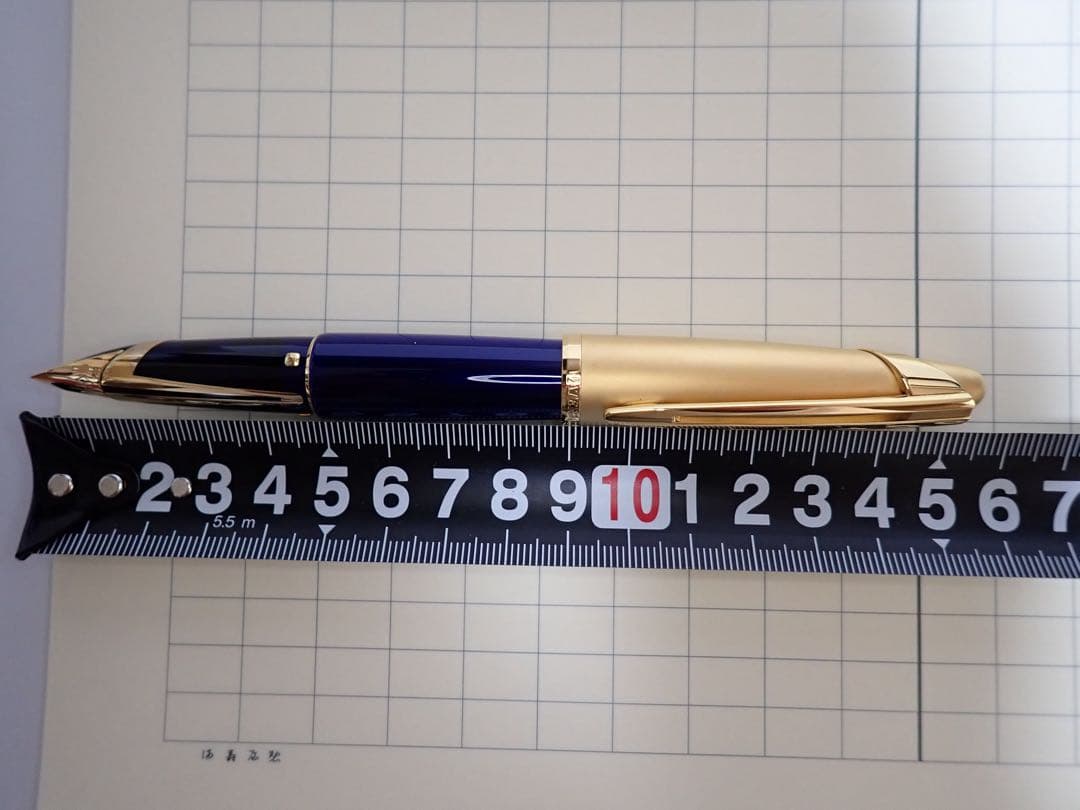 ウォーターマン｜エドソンサファイア・ブルー｜万年筆｜F（細字）｜箱あり