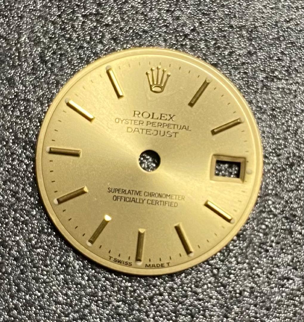 ROLEX DATEJUST レディースゴールドダイヤル