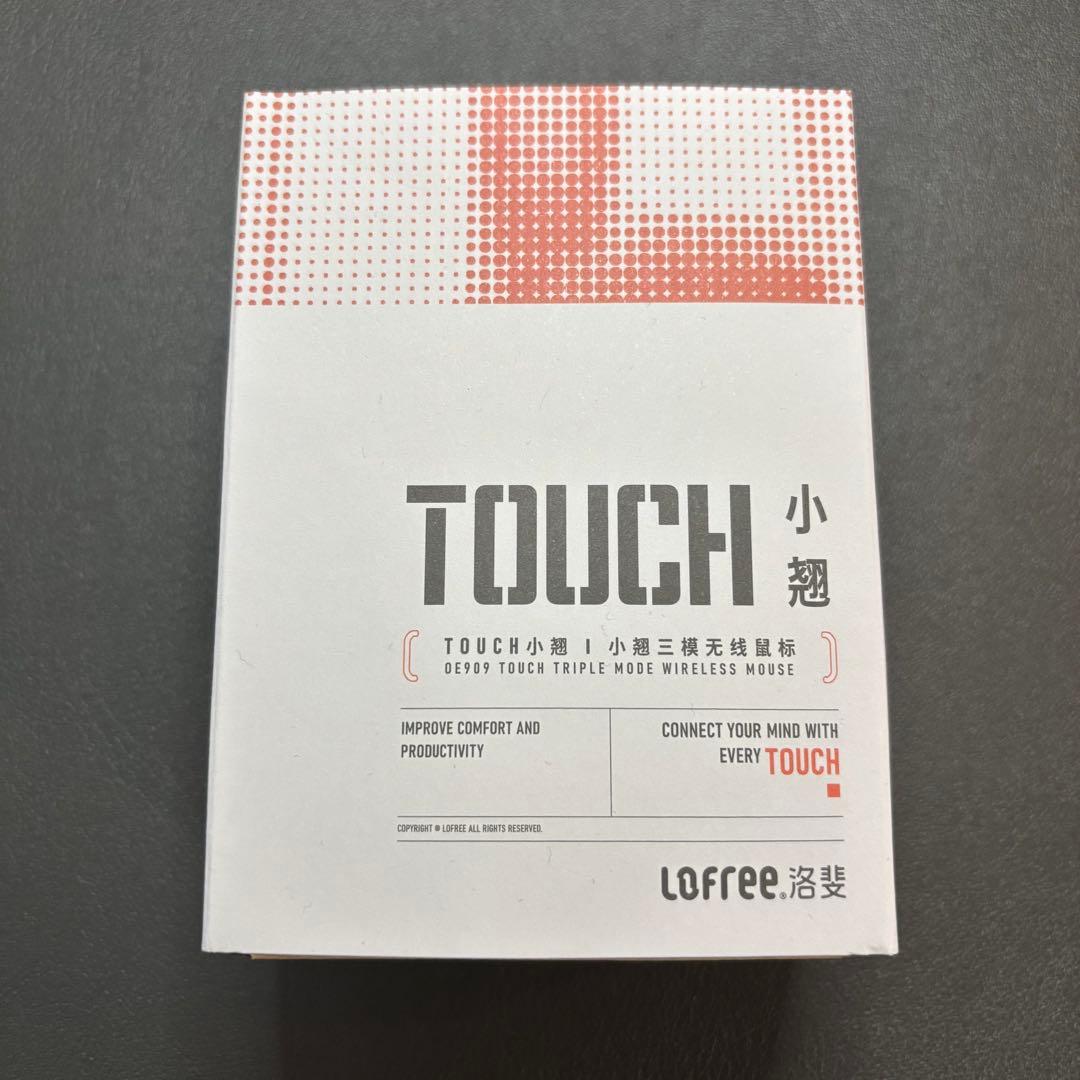 Lofree Touch PBTワイヤレスマウス block
