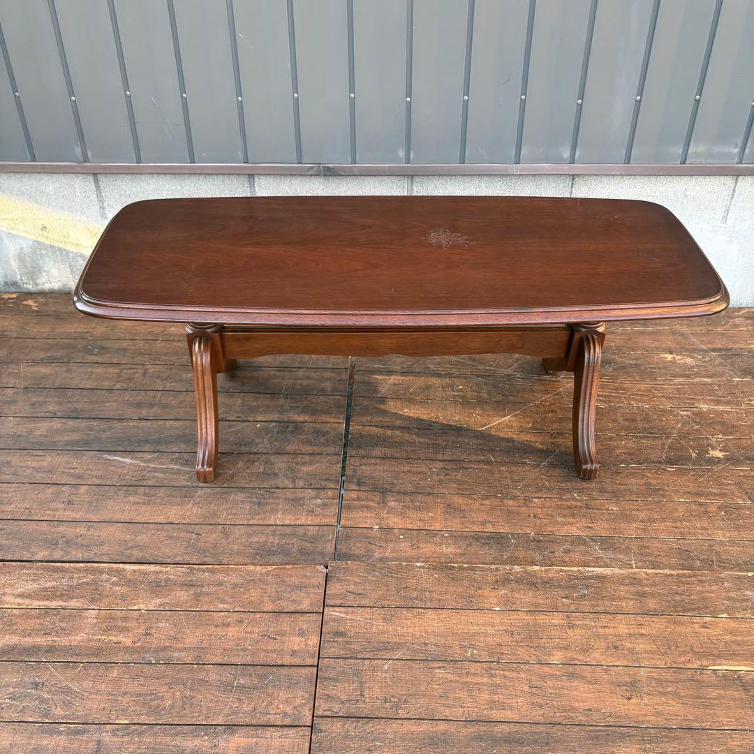 マルニ木工 木製センターテーブル コーヒーテーブル 古家具 ビンテージ レトロ