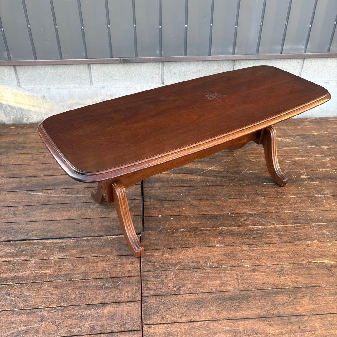 マルニ木工 木製センターテーブル コーヒーテーブル 古家具 ビンテージ レトロ