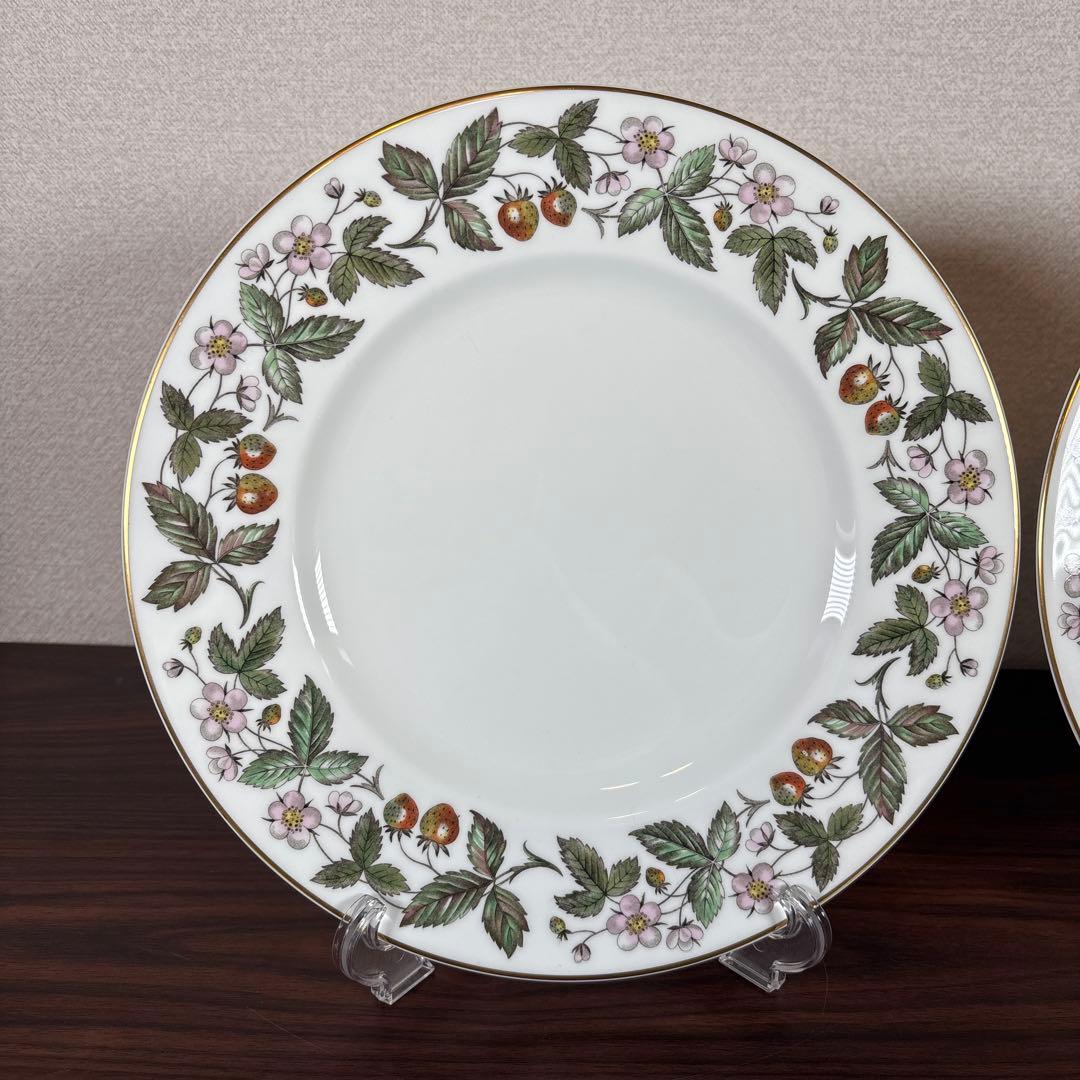 【超希少】ウェッジウッド ストロベリーヒル プレート 2枚