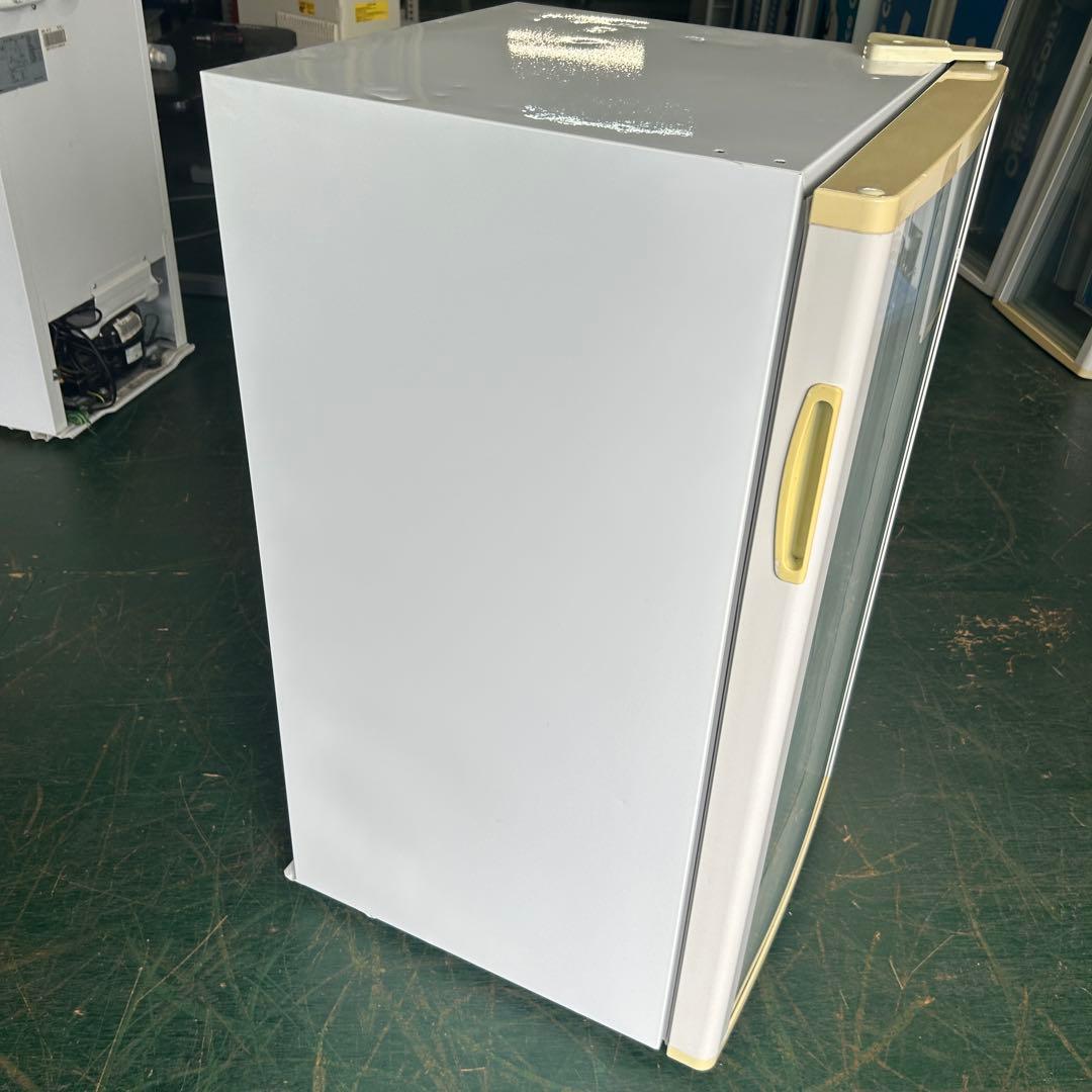 154業務用 冷蔵ショーケース オフィスコンビニ XW-105 左右開き 小型