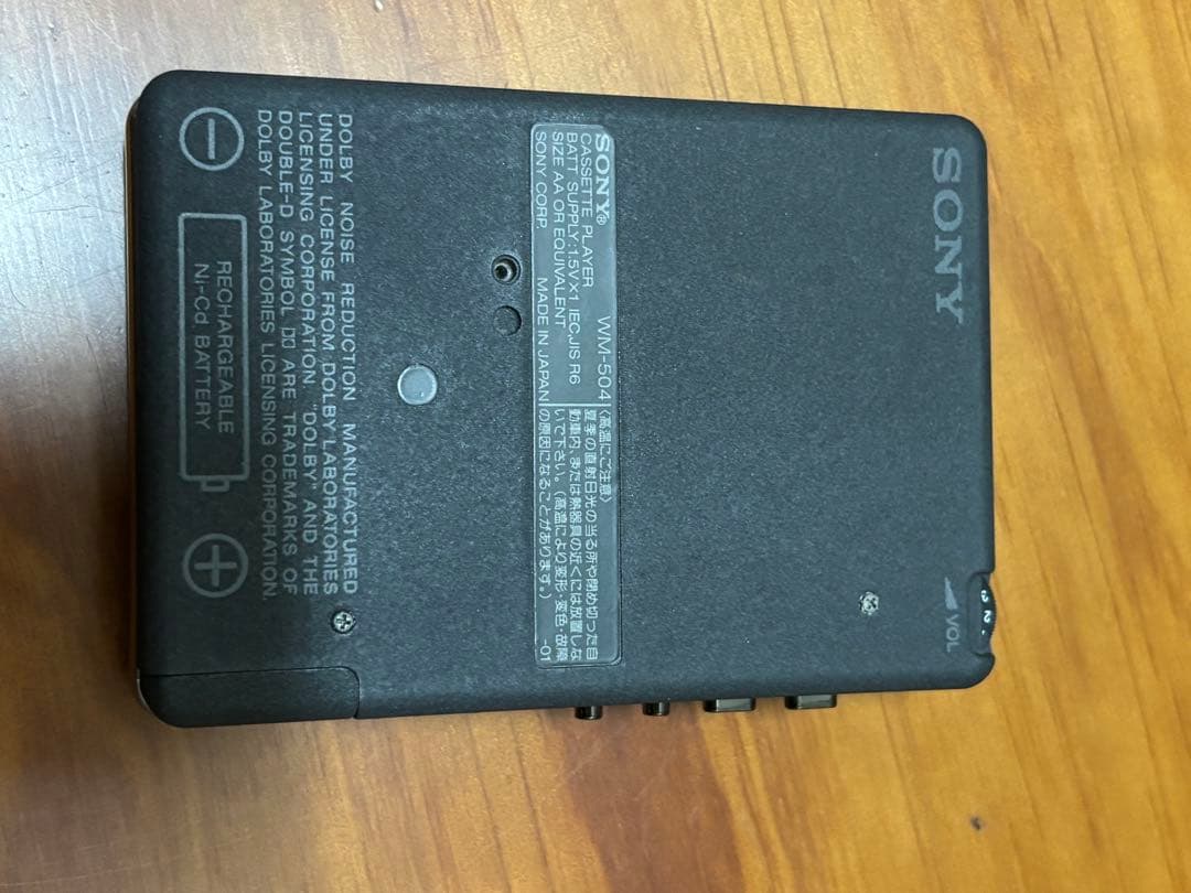 希少！SONY WALKMAN WM-504 ソニー ウォークマン ジャンク品！