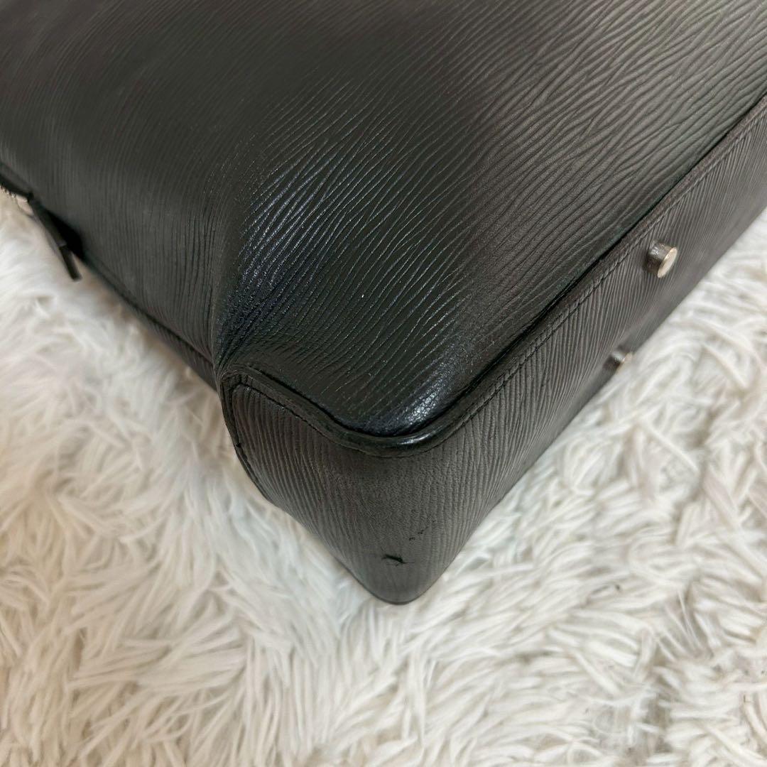 極美品✨アニアリ　ビジネスバッグ　ブリーフケース　レザー　ブラック