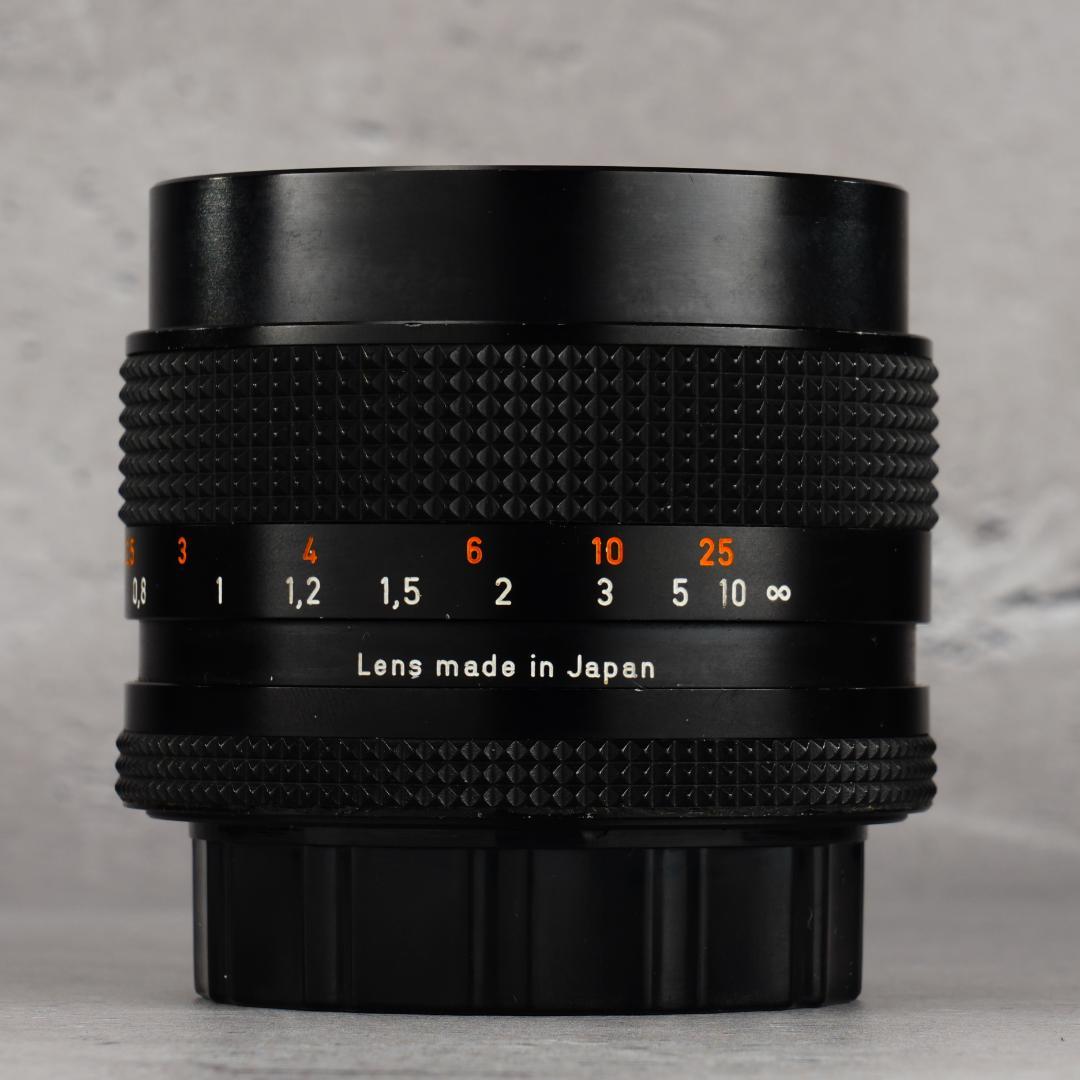 整＆テ済 Carl Zeiss Planar 50mm F1.4 AEJ 185