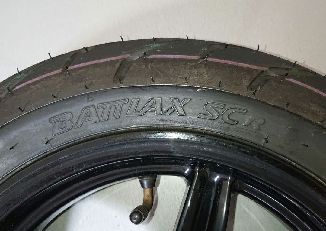 【送料込み】シグナスX ４型５型 前後タイヤホイール【中古品】