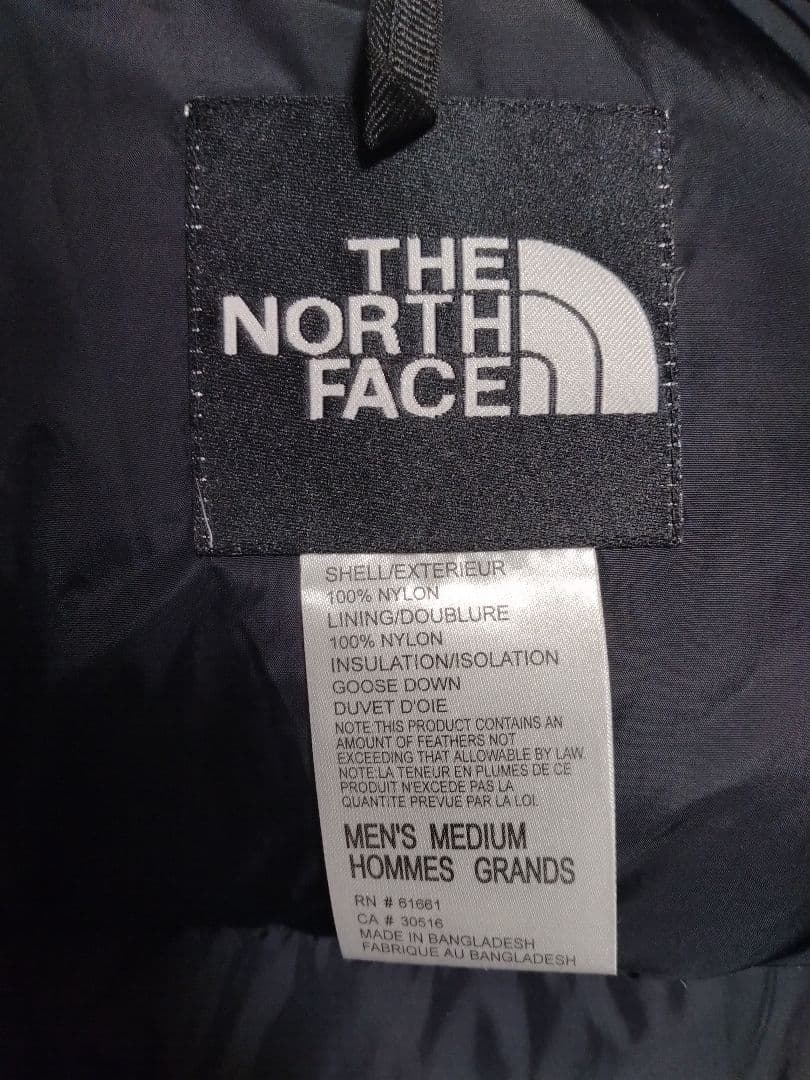 ノースフェイスヌプシダウンジャケット黒ベストマウンテンパーカーゴアテックスコート
