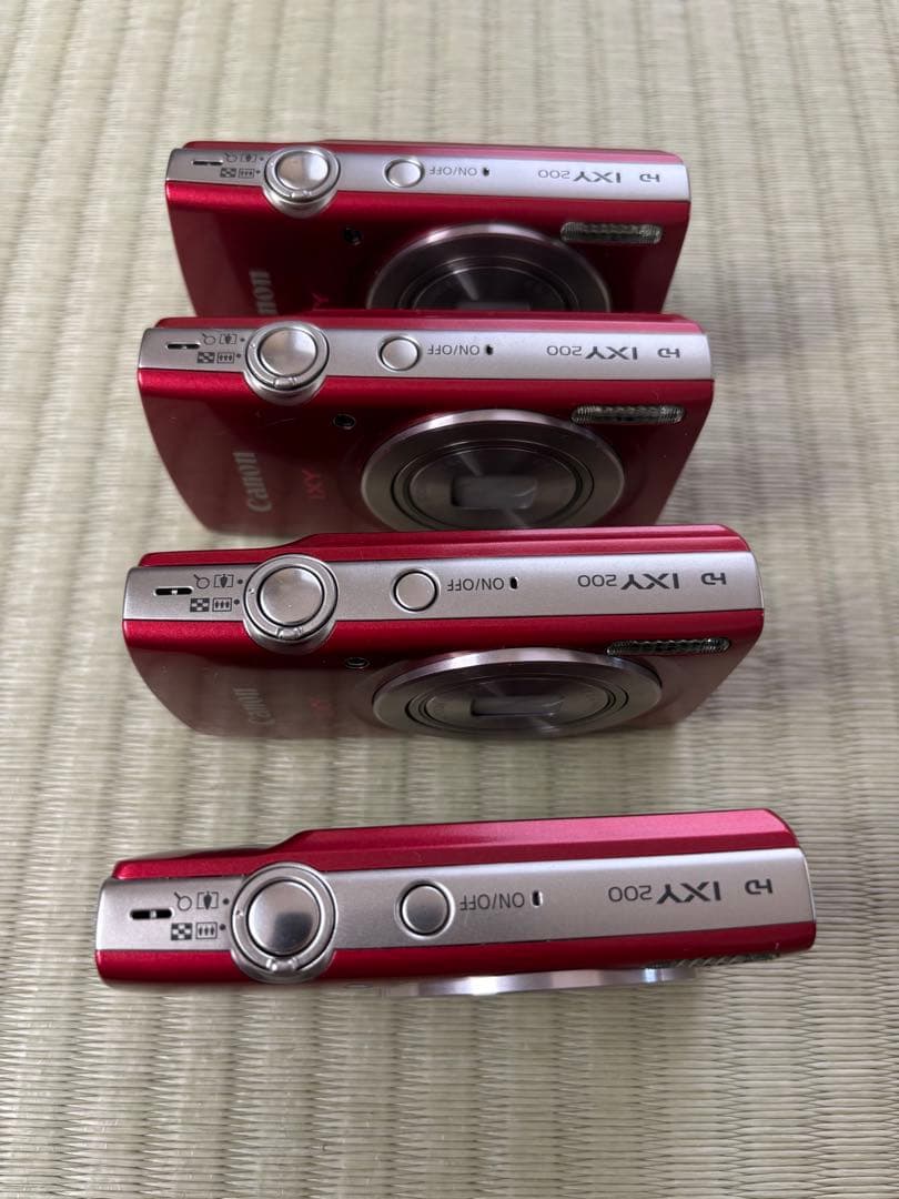 Canon IXY 200赤 デジカメ　最終値下げ
