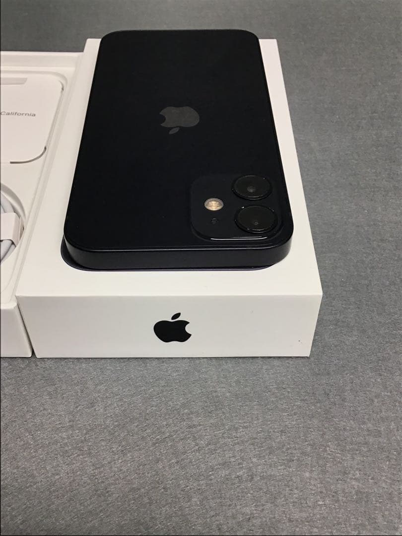 美品 国内版 SIMフリー　iPhone12mini 256GB ブラック色