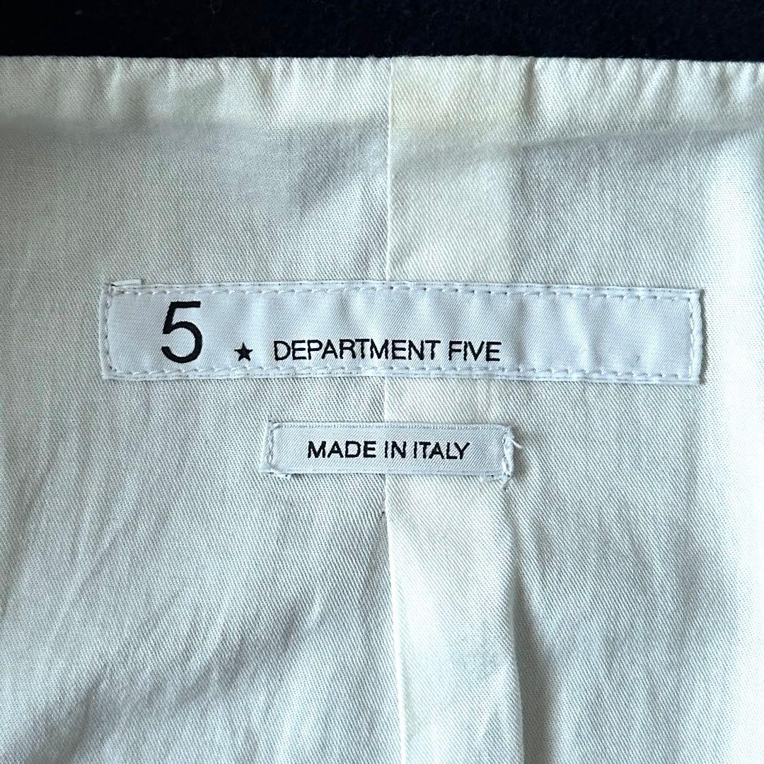 DEPARTMENT FIVE 10ボタン メルトン Pコート 金ボタン M