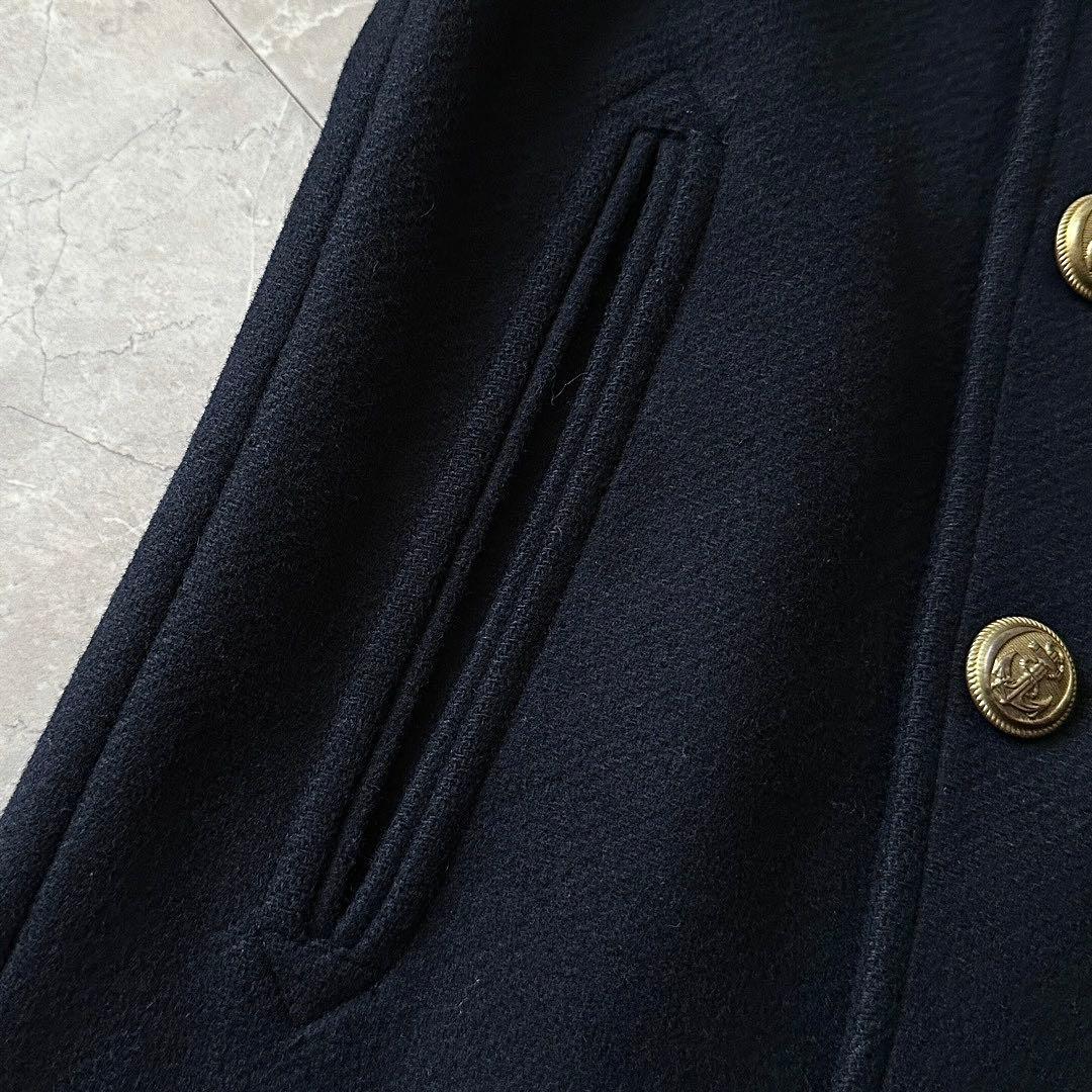 DEPARTMENT FIVE 10ボタン メルトン Pコート 金ボタン M