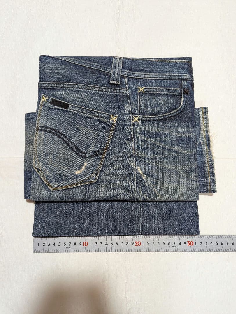 デニムリメイク 帯ベルト（お太鼓作り帯）No.1793 和洋折衷コーデ