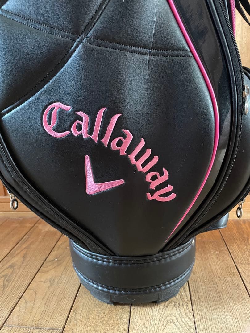 キャロウェイ ゴルフバッグ レディース キャディバッグ キーホルダー＆カバー付
