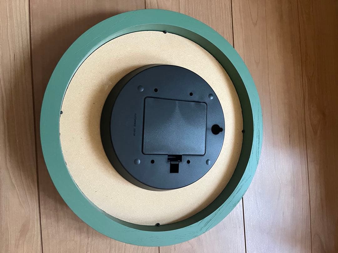 KATOMOKU グリーン 掛時計 直径30cm