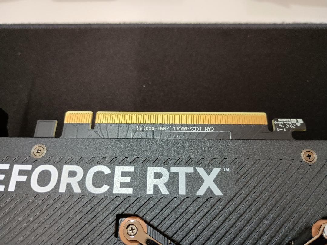 ROG RTX4070 OC 12GB 美品 箱付＋CableMod赤