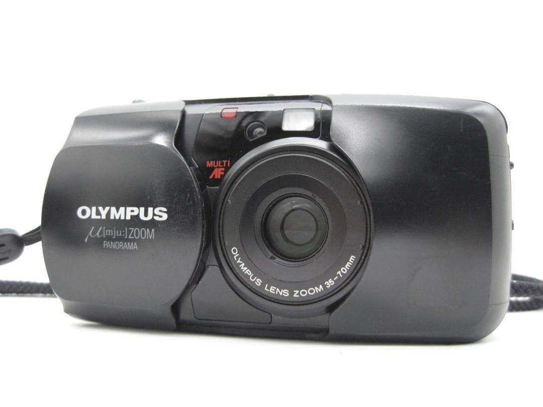【✨完動】OLYMPUS μ ｍju ZOOM ブラック リモコン付 F-2