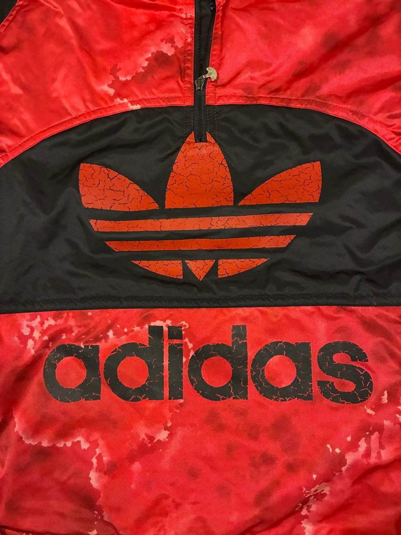 【90s】adidas スキーウェア レトロ ビッグロゴ ヴィンテージ風