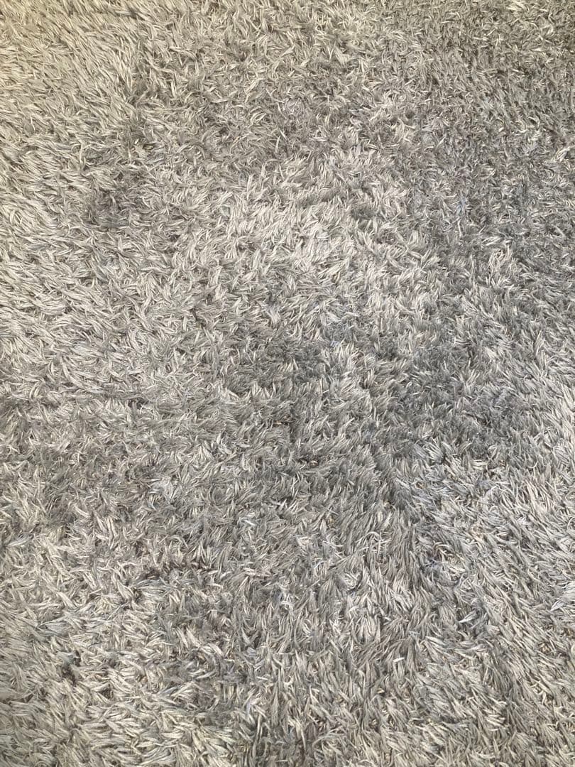 SUMINOE itten グレー ラグ 140cm x 200cm