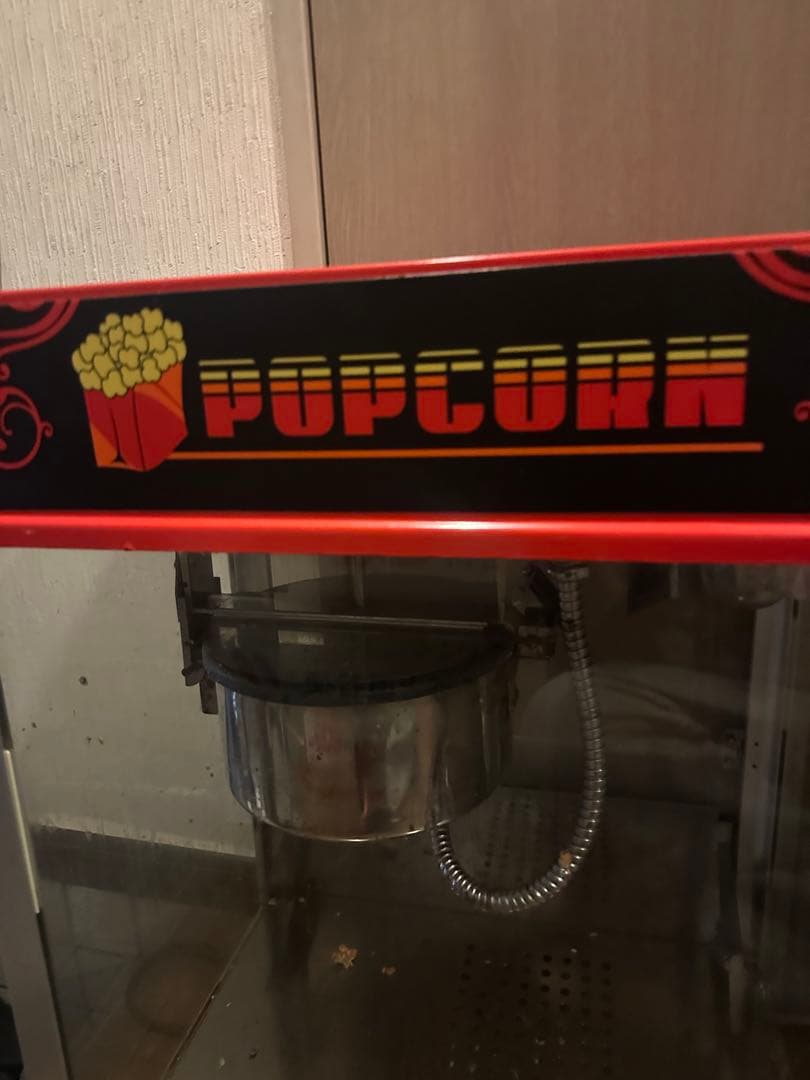 POPCORN MACHIN 【中古】業務用 ポップコーンマシン 店舗用品