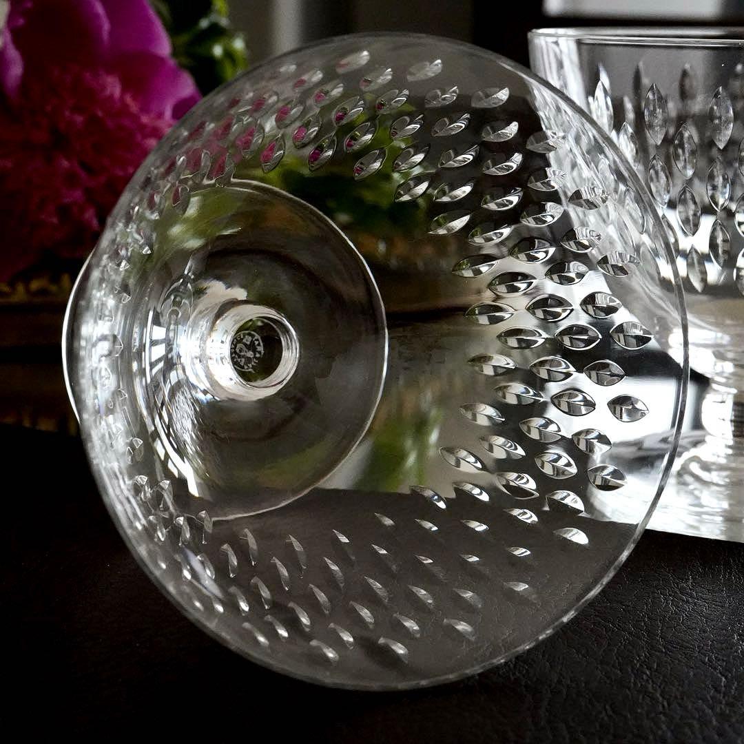 最大サイズ★美品★オールドバカラ★パリ★ウォーター グラス★ペア★赤ワインにも