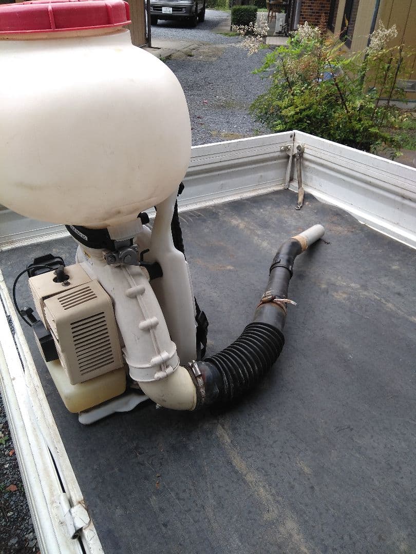 マルヤマ背負式噴霧器　AD575G30中古実働