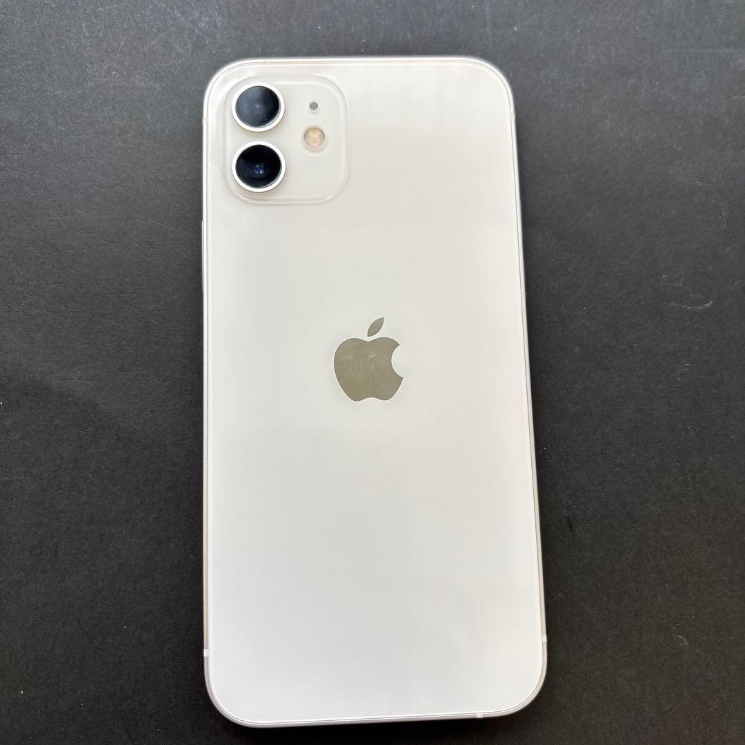iPhone 12 ホワイト 本体 充電ケーブル付