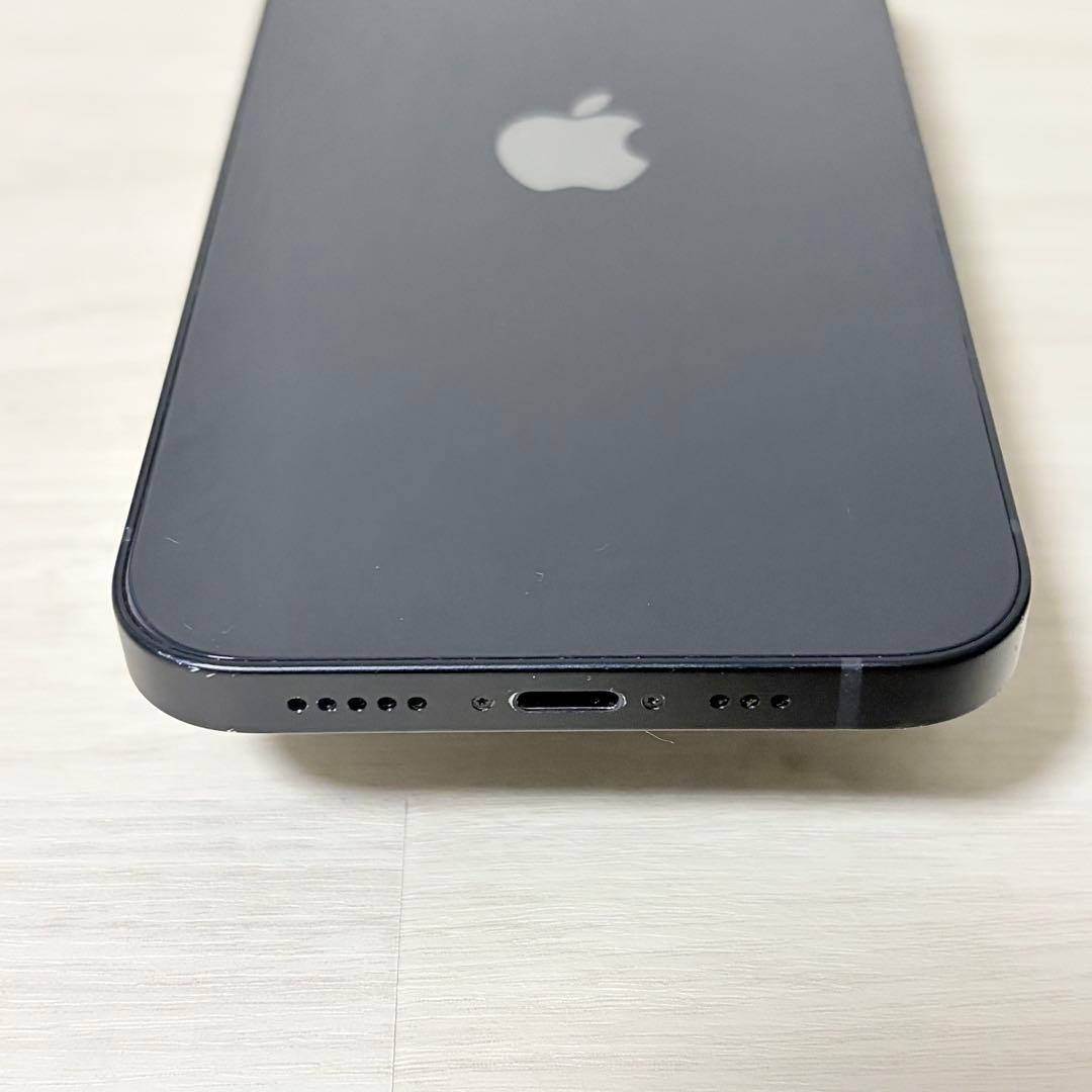 iPhone 12 ブラック 128GB SIMフリー 本体 ケーブル付き