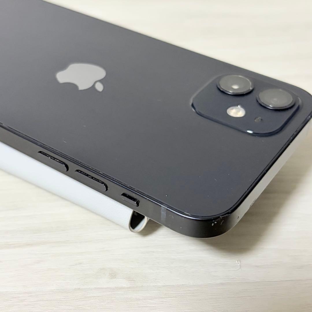 iPhone 12 ブラック 128GB SIMフリー 本体 ケーブル付き