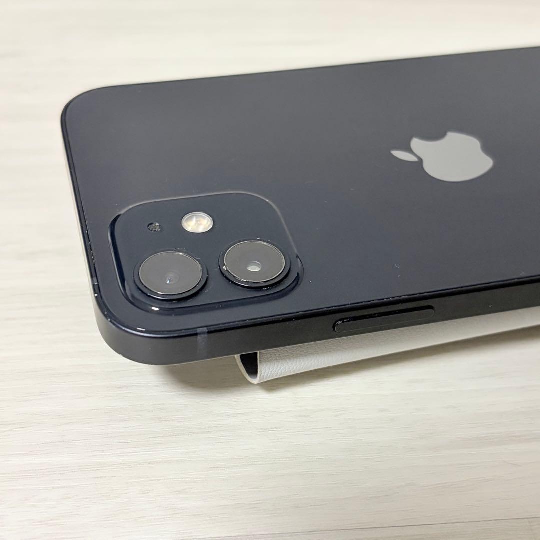 iPhone 12 ブラック 128GB SIMフリー 本体 ケーブル付き
