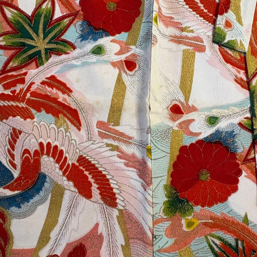 双子コーデ　2着　アンティーク着物　子供着物　七五三 産着