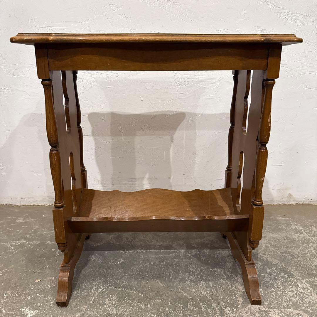 年末年始saleヴィンテージ　サイドテーブル　ブックスタンド　マガジンラック