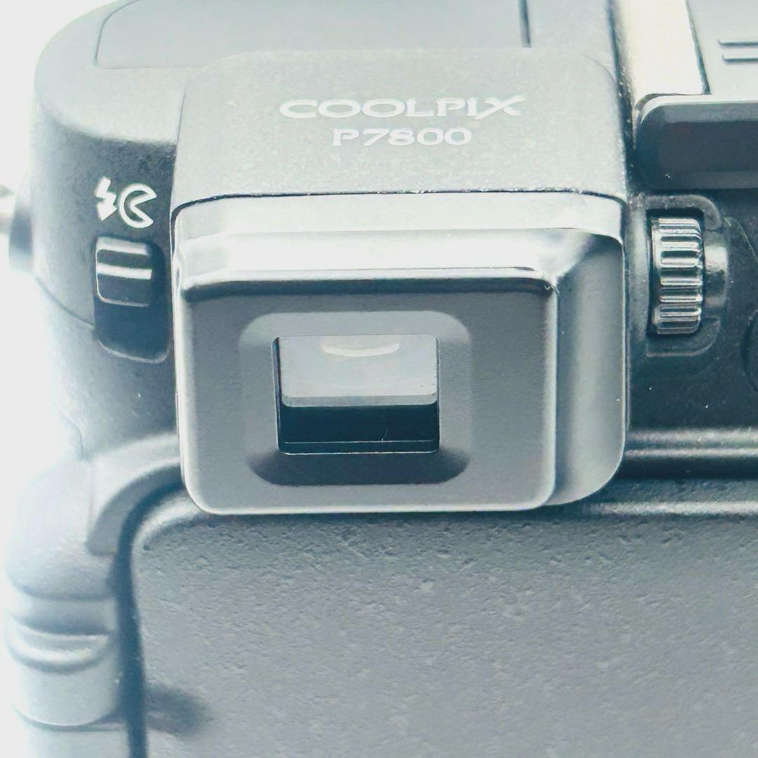 【美品】Nikon ニコン デジタルカメラ COOLPIX P7800 ブラック