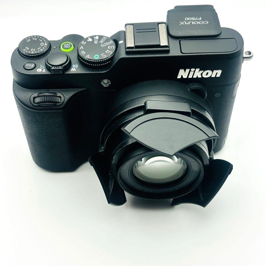 【美品】Nikon ニコン デジタルカメラ COOLPIX P7800 ブラック