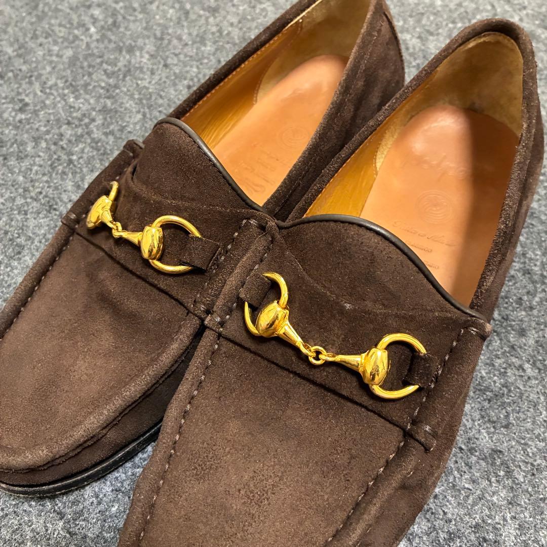 せ*る様 BEAMS F別注　POLPETTA　スエードビットローファー