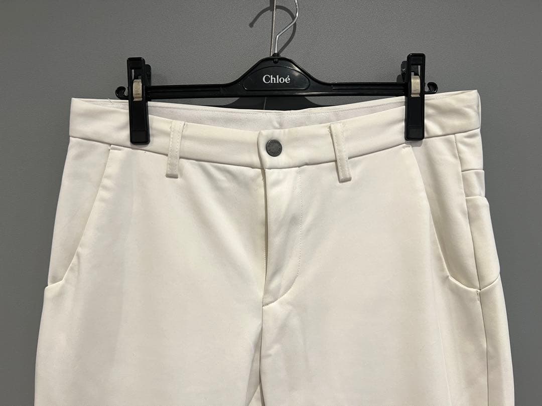 DESCENTE GOLF デサントゴルフ 裏起毛パンツ レッド系 M