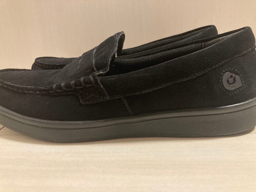 黒 スエード ローファー グラビス　オジェック　gravis ODJICK
