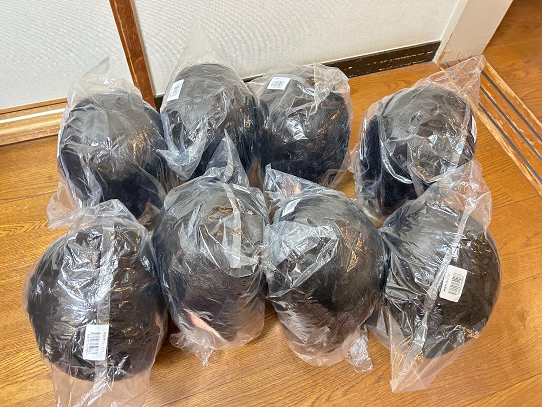 美容師国家試験練習用ウィッグ 株式会社三矢　東京チャーム　8体