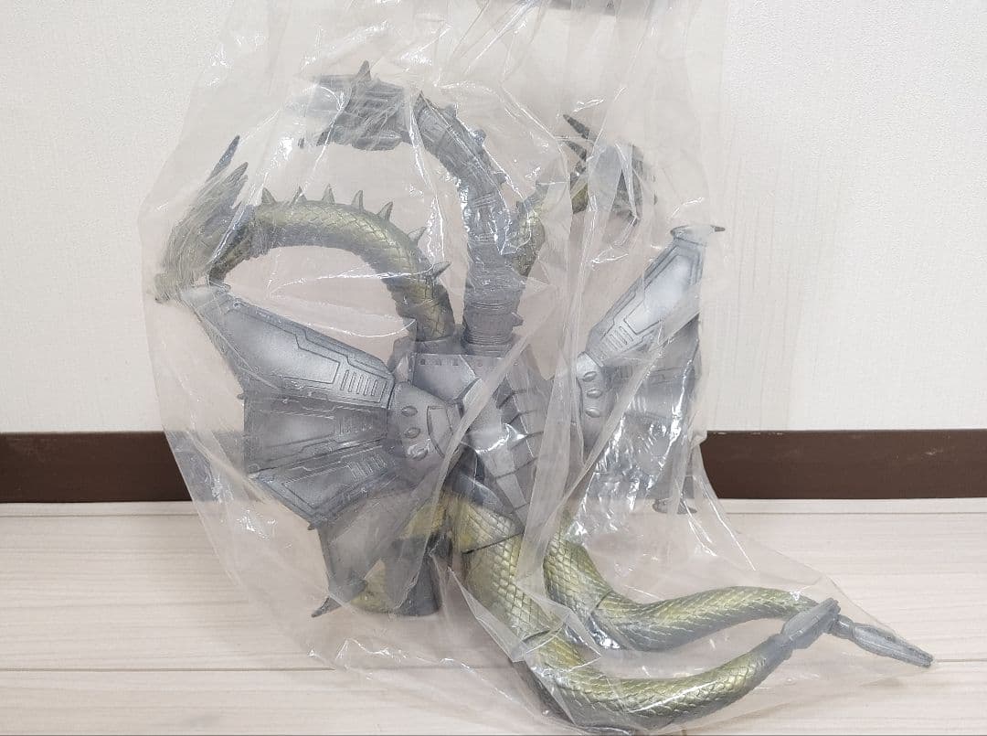 〘超超絶蔵出し品〙マーミット世紀の大怪獣シリーズ メカキングギドラ(１期)ソフビ