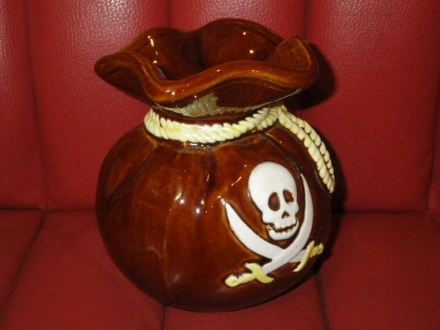 80‘S★パイレーツ★スカル★バンク★カリブの海賊★貯金箱★ビンテージ