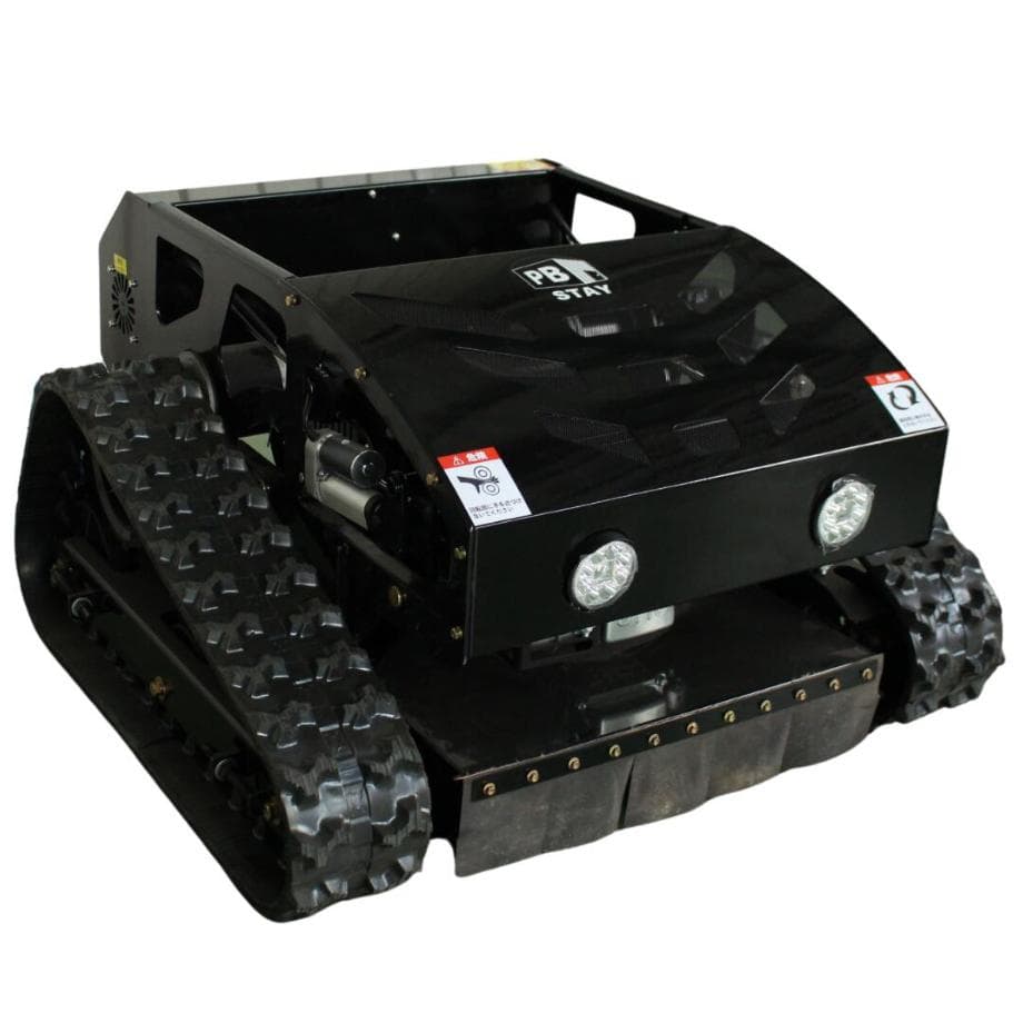 ラジコン草刈機 2種類のエンジンから選べる最大勾配45°最大600mリモコン操作