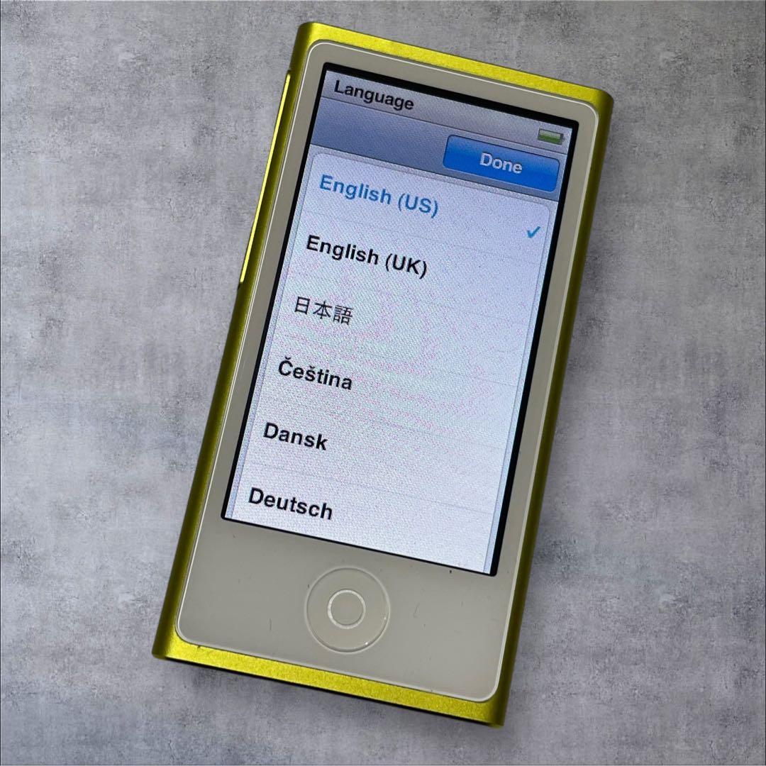 Apple iPod nano 第7世代 16GB A1446 MD476J