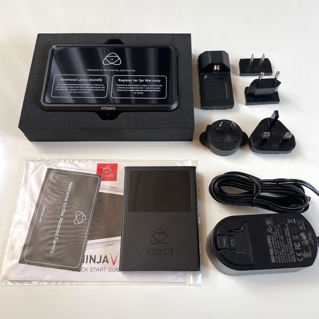 【新品未使用】ATOMOS NINJA V ＋ 専用HDMIケーブル付