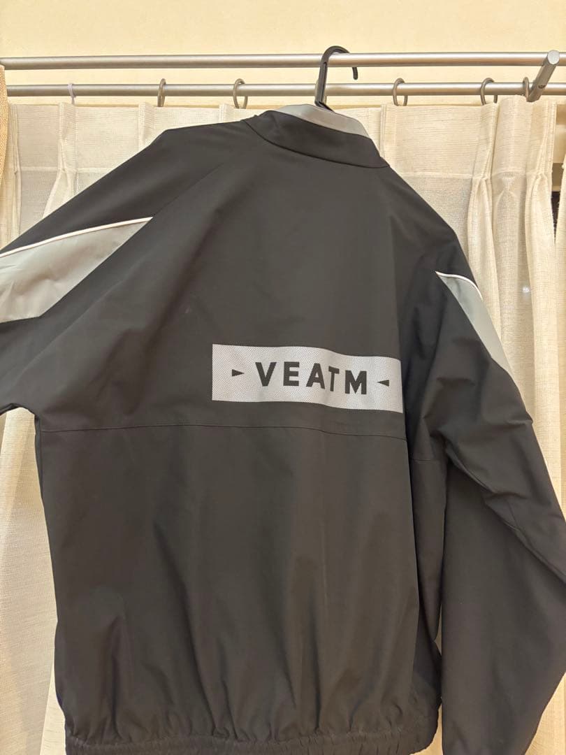 VEATM ナイロンジャケット Lサイズ ブラック グレー 美品